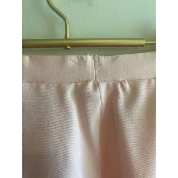 Baby pink polyester 70s disco suit vintage - Picture 6 of 7